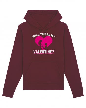 pentru îndrăgostiți - Will you be my valentine Burgundy