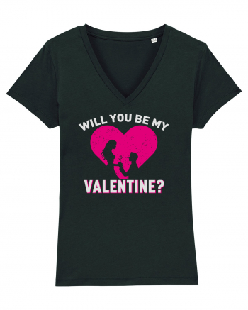 pentru îndrăgostiți - Will you be my valentine Black