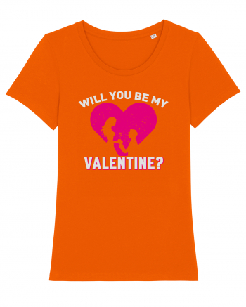 pentru îndrăgostiți - Will you be my valentine Bright Orange