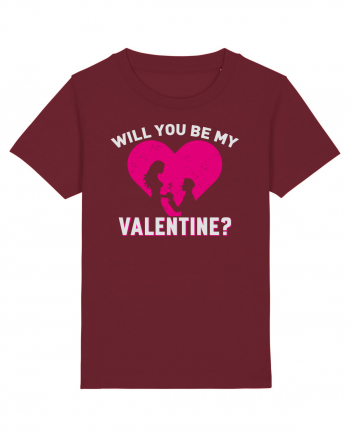 pentru îndrăgostiți - Will you be my valentine Burgundy