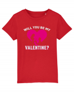 pentru îndrăgostiți - Will you be my valentine Tricou mânecă scurtă  Copii Mini Creator