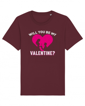 pentru îndrăgostiți - Will you be my valentine Burgundy