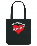 pentru îndrăgostiți - Would you be my valentine Sacoșă textilă