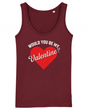 pentru îndrăgostiți - Would you be my valentine Burgundy