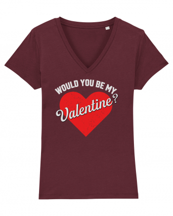 pentru îndrăgostiți - Would you be my valentine Burgundy