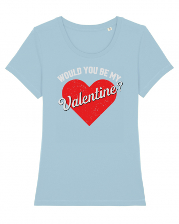 pentru îndrăgostiți - Would you be my valentine Sky Blue