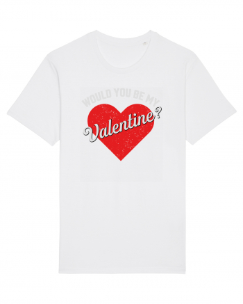 pentru îndrăgostiți - Would you be my valentine White