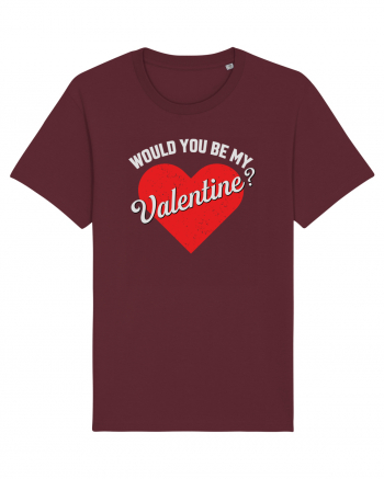 pentru îndrăgostiți - Would you be my valentine Burgundy