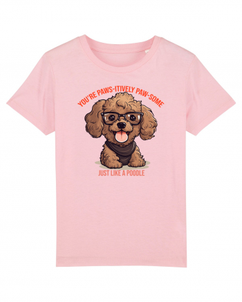 PAWS-ITIVELY PAW-SOME - PUDEL Cotton Pink