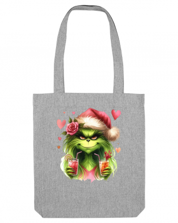 în stil chic Grinch - Fashionistă îndrăgostită și rebelă v1 Heather Grey