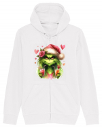 în stil chic Grinch - Fashionistă îndrăgostită și rebelă v1 Hanorac cu fermoar Unisex Connector