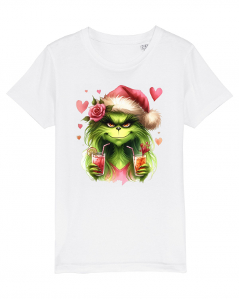 în stil chic Grinch - Fashionistă îndrăgostită și rebelă v1 White