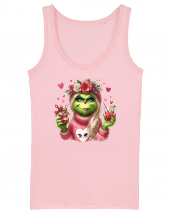 în stil chic Grinch - Fashionistă îndrăgostită și rebelă v10 Cotton Pink