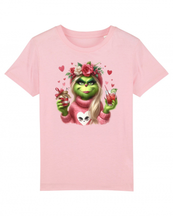 în stil chic Grinch - Fashionistă îndrăgostită și rebelă v10 Cotton Pink