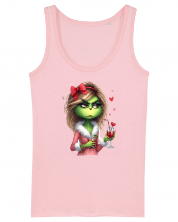 în stil chic Grinch - Fashionistă îndrăgostită și rebelă v11 Cotton Pink