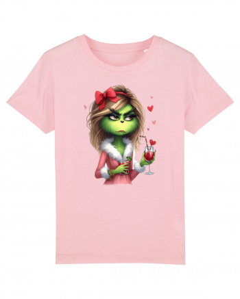 în stil chic Grinch - Fashionistă îndrăgostită și rebelă v11 Cotton Pink