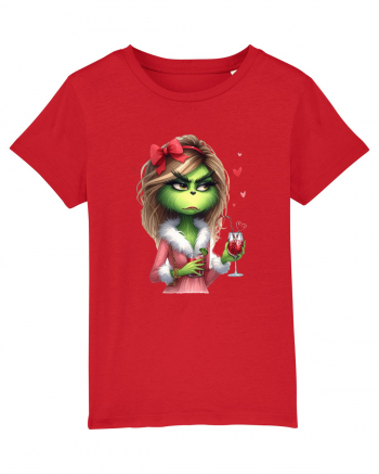 în stil chic Grinch - Fashionistă îndrăgostită și rebelă v11 Red