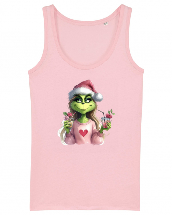 în stil chic Grinch - Fashionistă îndrăgostită și rebelă v12 Cotton Pink