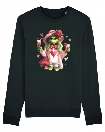 în stil chic Grinch - Fashionistă îndrăgostită și rebelă v2 Black