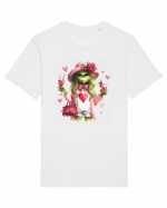 în stil chic Grinch - Fashionistă îndrăgostită și rebelă v2 Tricou mânecă scurtă Unisex Rocker