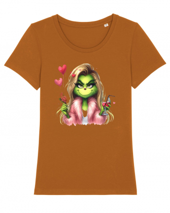 în stil chic Grinch - Fashionistă îndrăgostită și rebelă v3 Roasted Orange