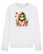 în stil chic Grinch - Fashionistă îndrăgostită și rebelă v3 Bluză mânecă lungă Unisex Rise