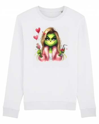 în stil chic Grinch - Fashionistă îndrăgostită și rebelă v3 White