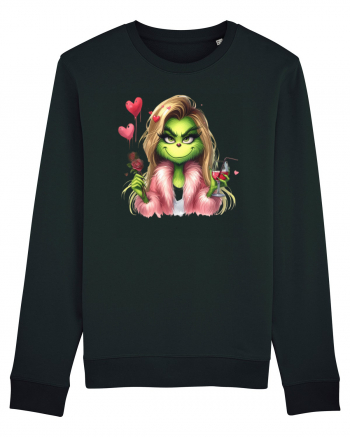 în stil chic Grinch - Fashionistă îndrăgostită și rebelă v3 Black