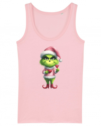 în stil chic Grinch - Fashionistă îndrăgostită și rebelă v5 Cotton Pink