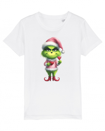 în stil chic Grinch - Fashionistă îndrăgostită și rebelă v5 White