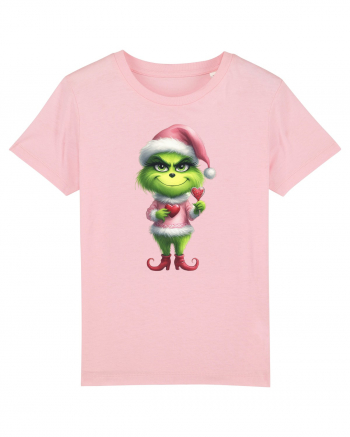 în stil chic Grinch - Fashionistă îndrăgostită și rebelă v5 Cotton Pink