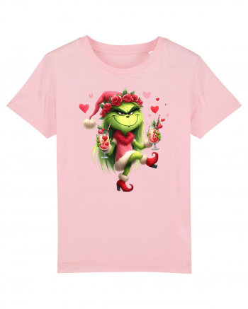 în stil chic Grinch - Fashionistă îndrăgostită și rebelă v7 Cotton Pink