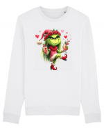 în stil chic Grinch - Fashionistă îndrăgostită și rebelă v7 Bluză mânecă lungă Unisex Rise