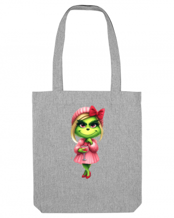 în stil chic Grinch - Fashionistă îndrăgostită și rebelă v9 Heather Grey