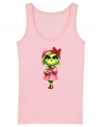 în stil chic Grinch - Fashionistă îndrăgostită și rebelă v9 Cotton Pink