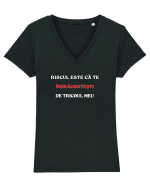 RISCUL SĂ TE ÎNDRĂGOSTEȘTI DE TRICOU Tricou mânecă scurtă guler V Damă Evoker