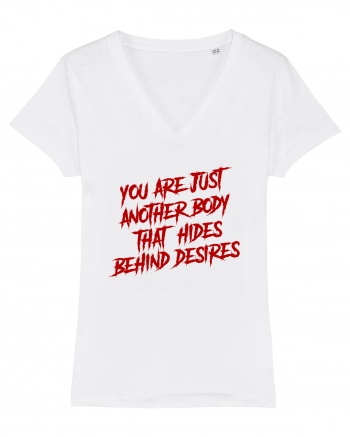 Hide behind desires White