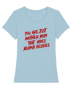 Hide behind desires Tricou mânecă scurtă guler larg fitted Damă Expresser