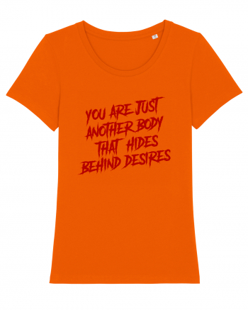 Hide behind desires Bright Orange