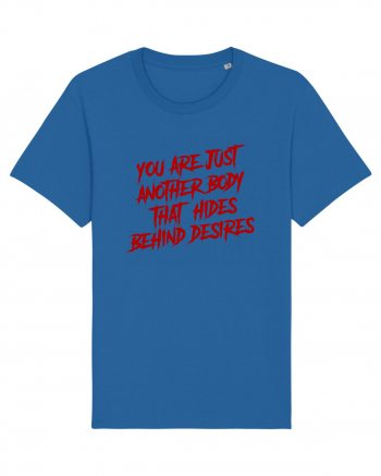 Hide behind desires Royal Blue