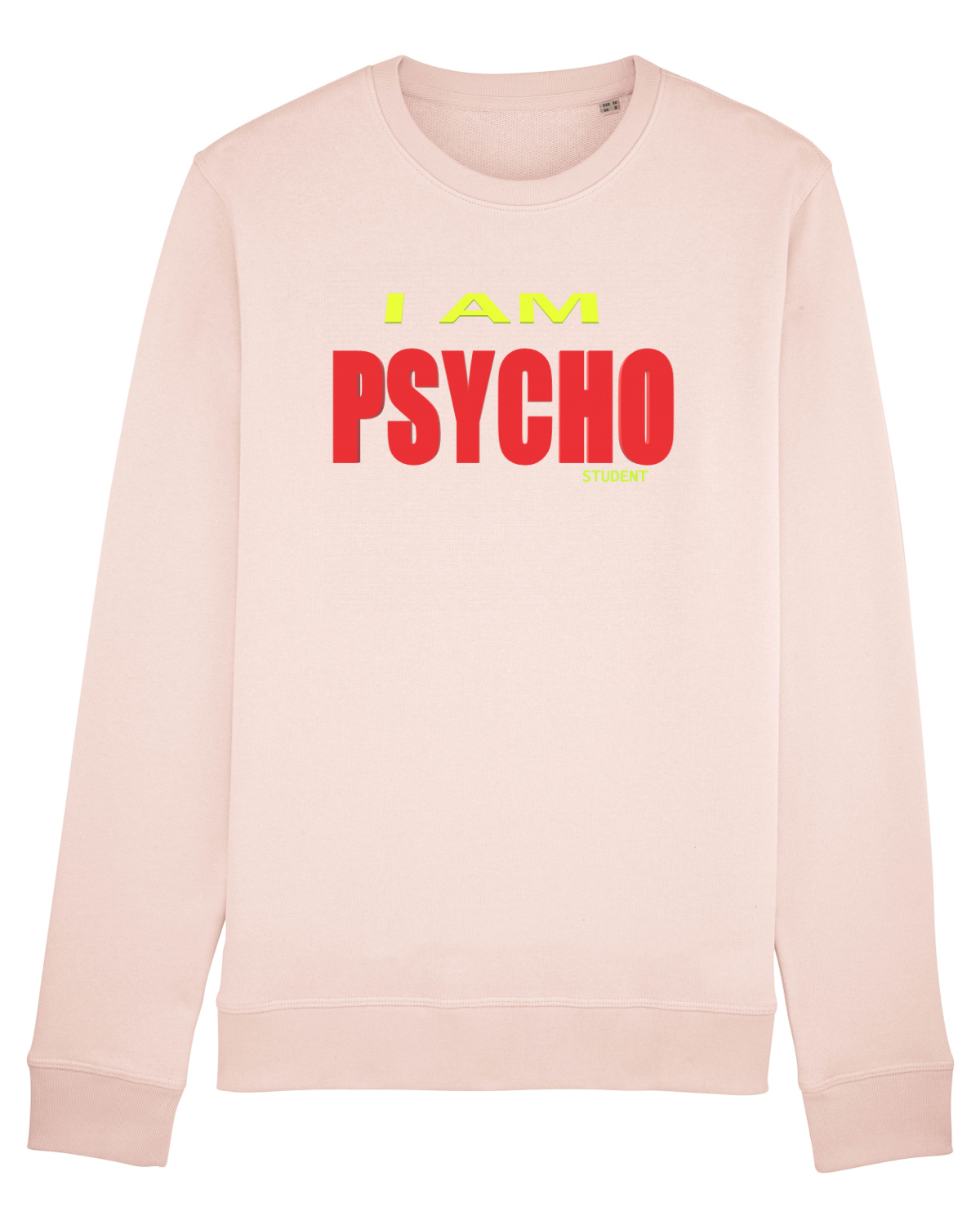 Bluză mânecă lungă Unisex Rise Candy Pink
