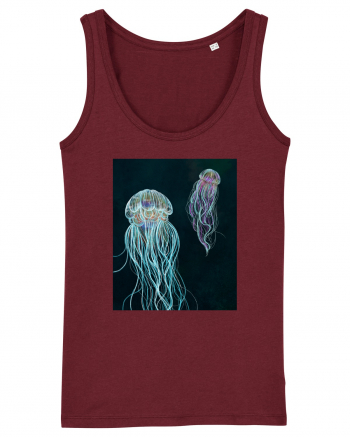 Jellyfish Burgundy