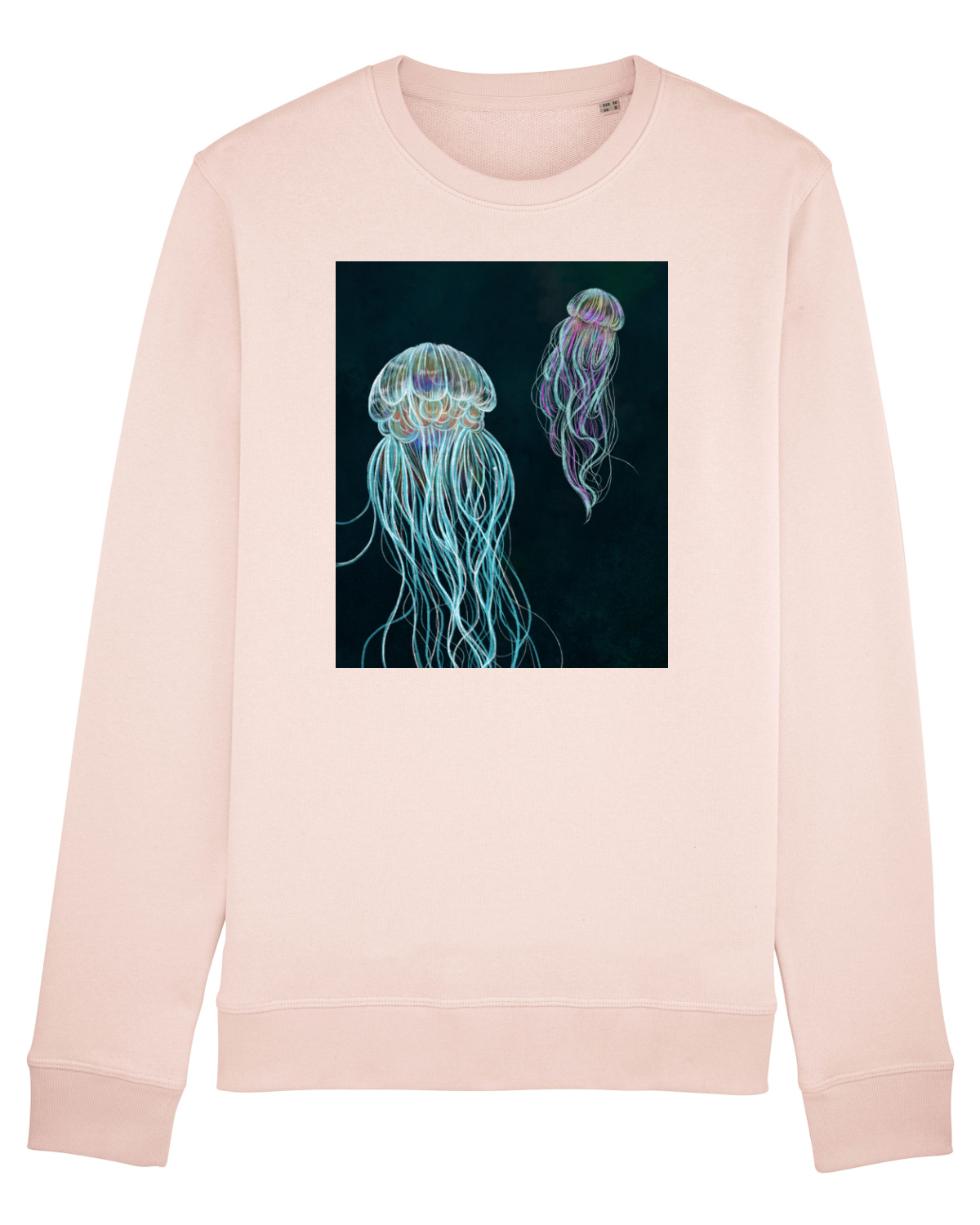 Bluză mânecă lungă Unisex Rise Candy Pink