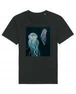 Jellyfish Tricou mânecă scurtă Unisex Rocker