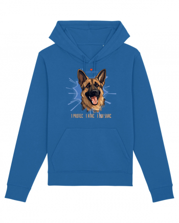 I PROTEC I ATAC I LUV SNAC - GERMAN SHEPERD Royal Blue