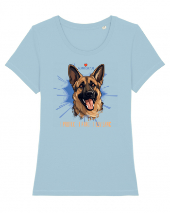 I PROTEC I ATAC I LUV SNAC - GERMAN SHEPERD Sky Blue