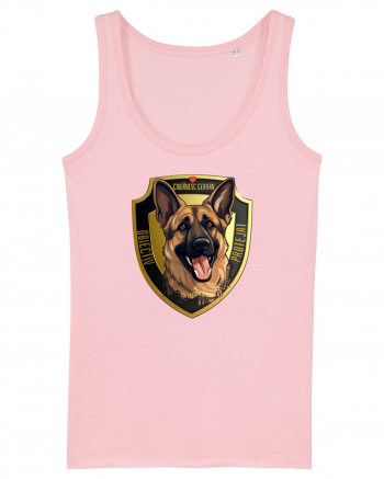 OBIECTIV PROTEJAT - GERMAN SHEPERD Cotton Pink