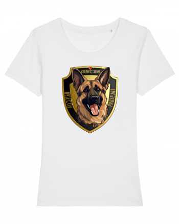 OBIECTIV PROTEJAT - GERMAN SHEPERD White