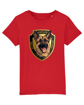 OBIECTIV PROTEJAT - GERMAN SHEPERD Red