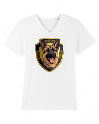 OBIECTIV PROTEJAT - GERMAN SHEPERD White